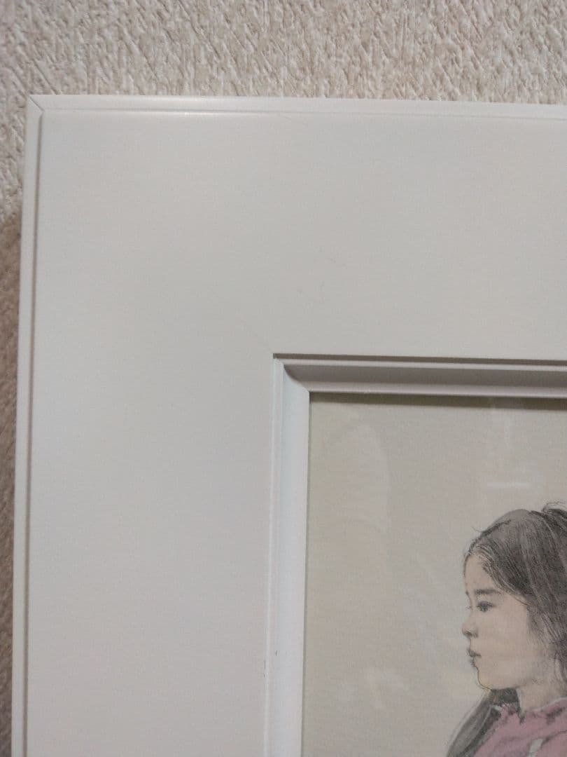 逸品！◇真作◇藤井　勉作　タイトル　おやすみ（赤）36/77　リトグラフ＋手彩