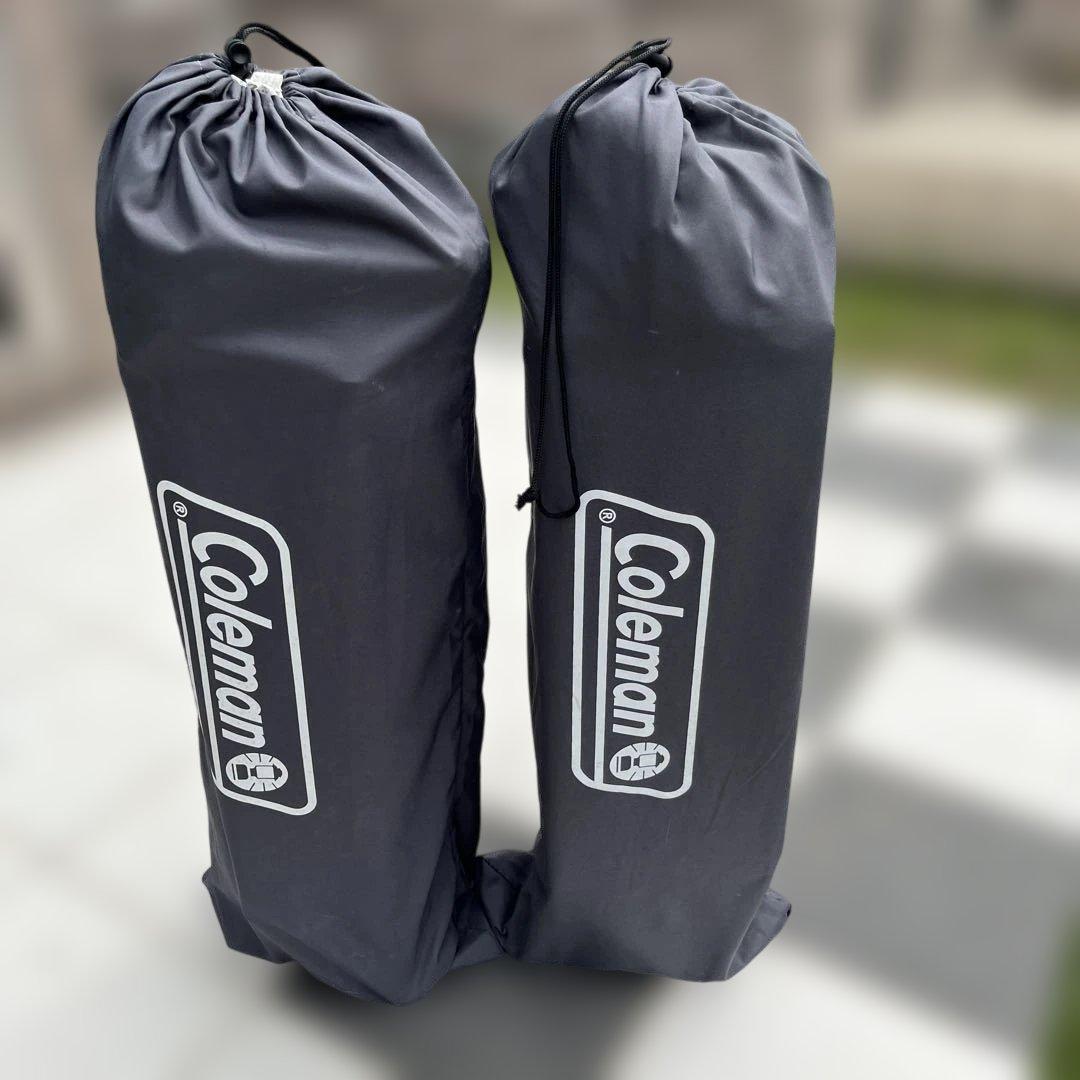 Coleman ツーウェイキャプテンチェア 2脚セット 折りたたみ グレー