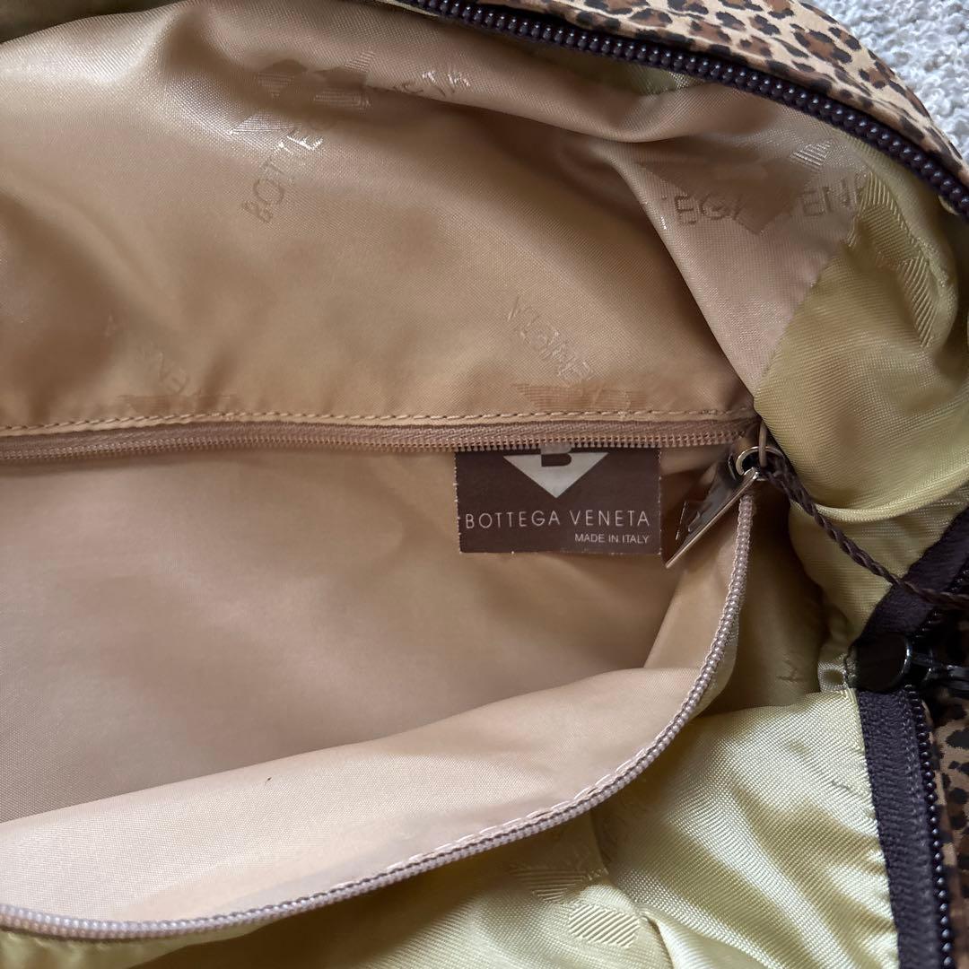 BOTTEGA VENETA ボッテガヴェネタ／レオパード ハンドバッグ 大型