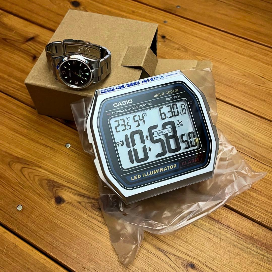 CASIOカシオ目覚ましアラーム置時計チープカシオGショックSHOCK腕時計新品
