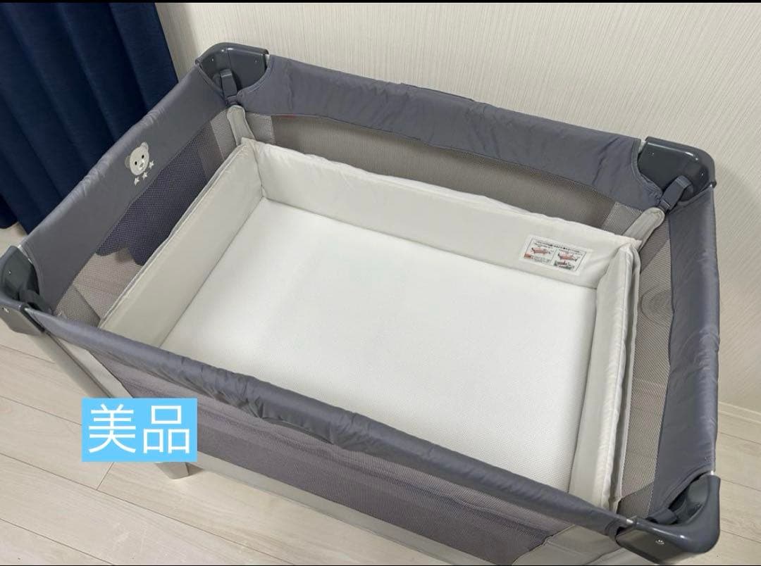 【美品】アップリカ ココネルエアーAB グレーベアー