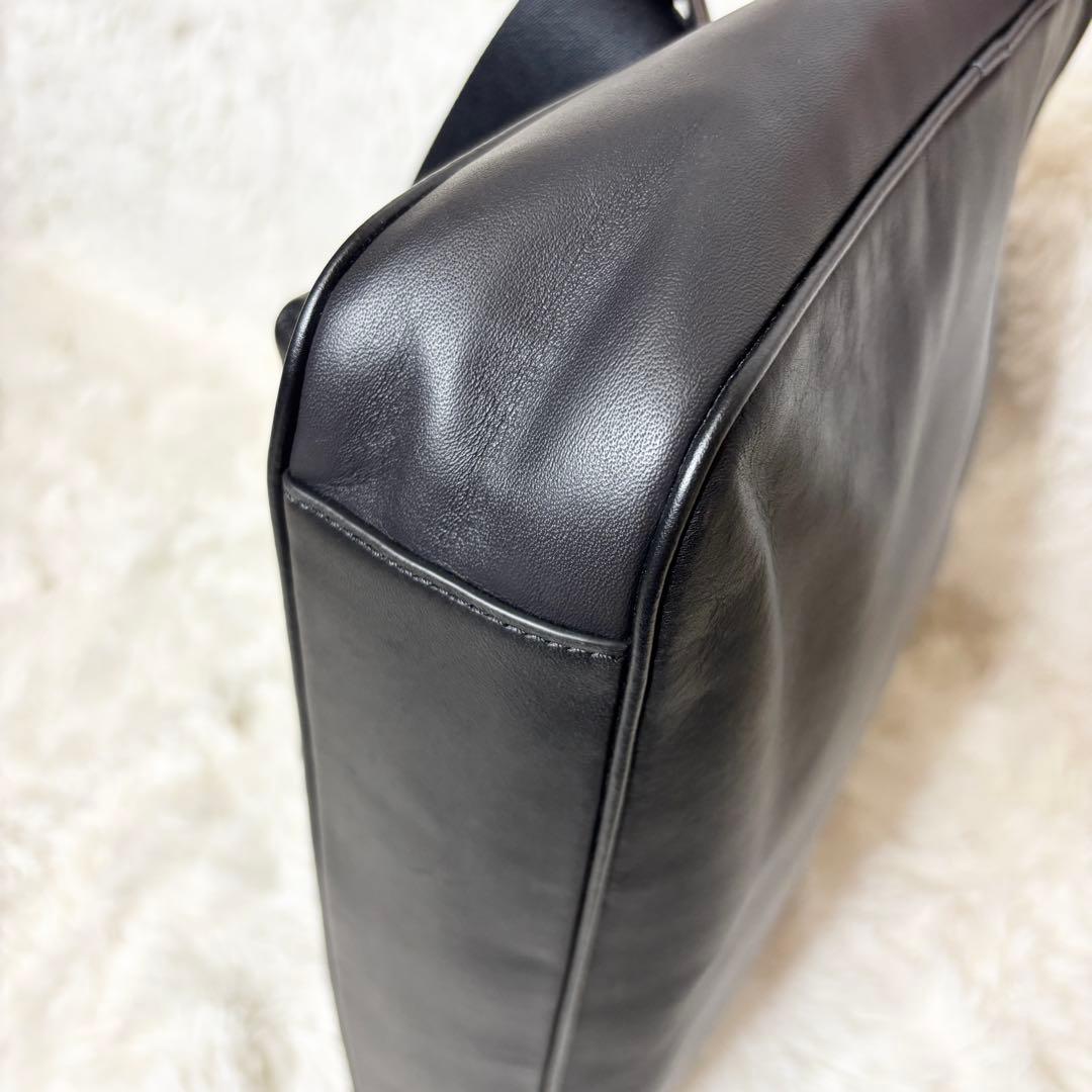 美品 COACH 2wayビジネスバッグ ブラック 6705