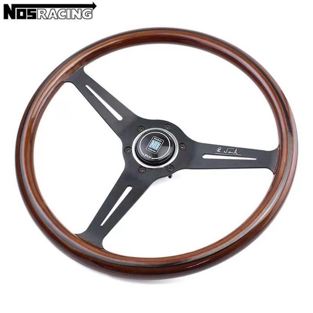 ナルディ クラシック ウッド ステアリング 車 ハンドル 14インチ