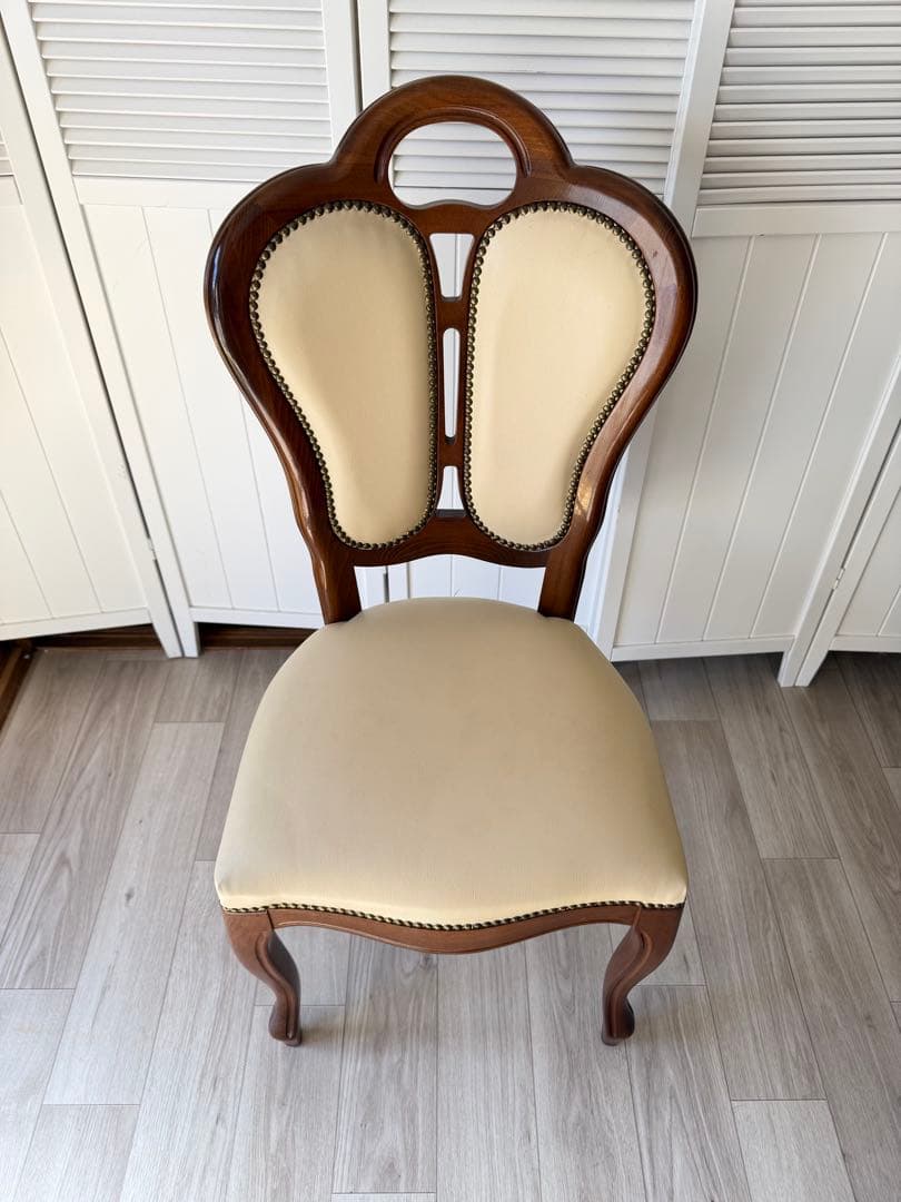 ②サルタレッリ ダイニングチェア 猫脚チェア 1脚　(4脚同時販売)