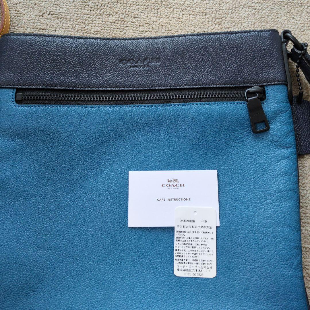 ゆうさん専用COACH メンズレザーショルダーバッグ