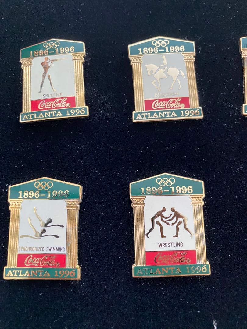 コカコーラ　アトランタ　オリンピック　五輪　ピンセット　1996 ピクトグラム