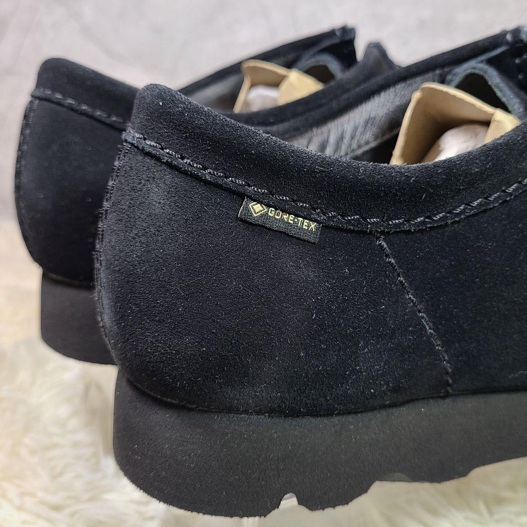 【クラークス オリジナルズ】ワラビー GTX　GORE-TEX　ブラック
