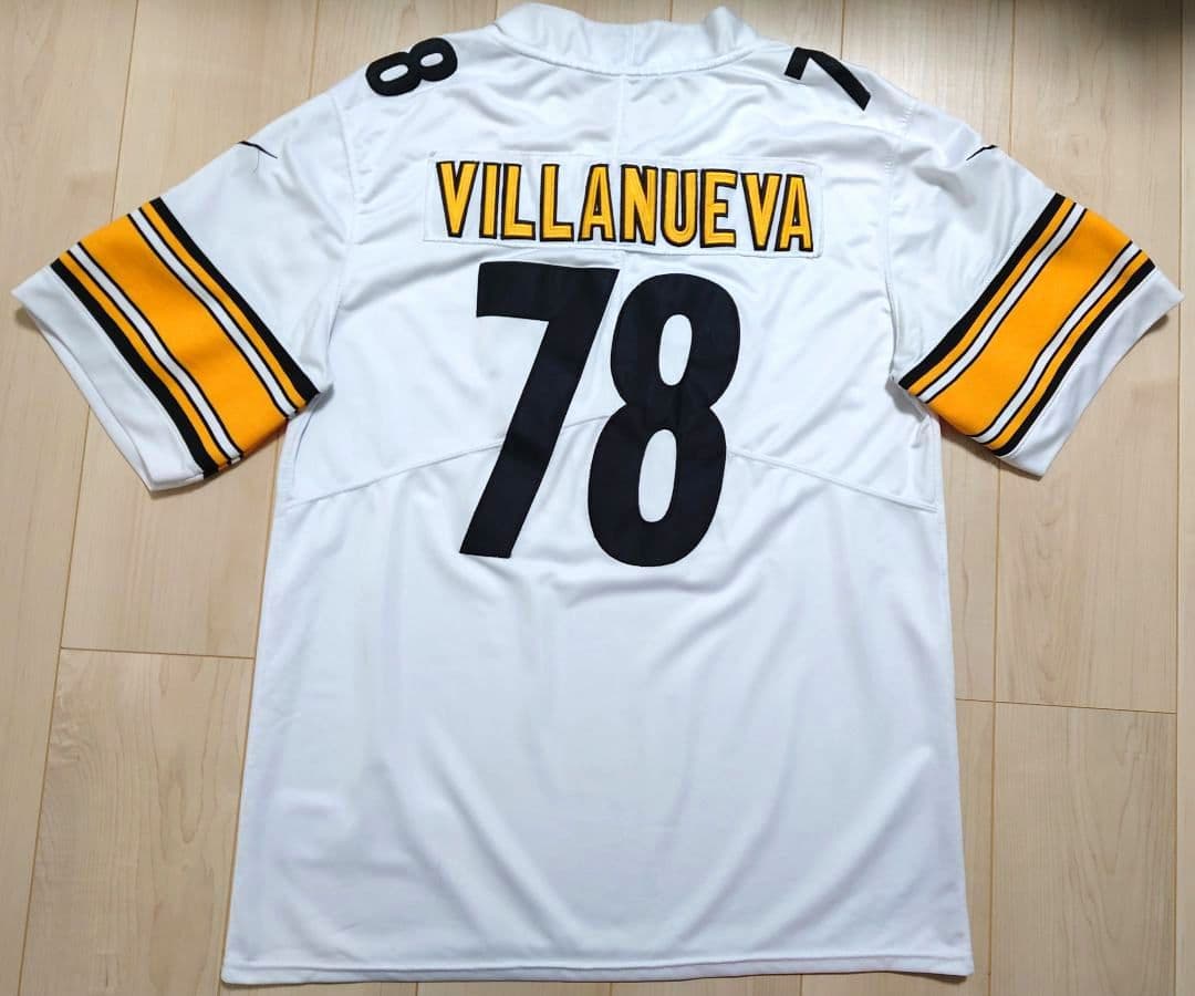 NFL スティーラーズ アレハンドロ・ヴィジャヌエヴァ リミテッドジャージ【M】