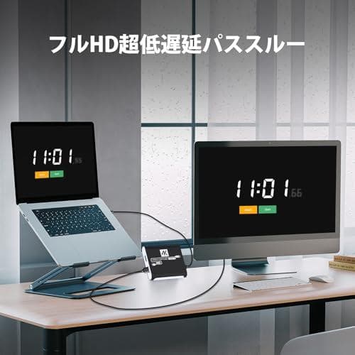 HDMI キャプチャーボード Switch対応 4K パススルー対応 1080m