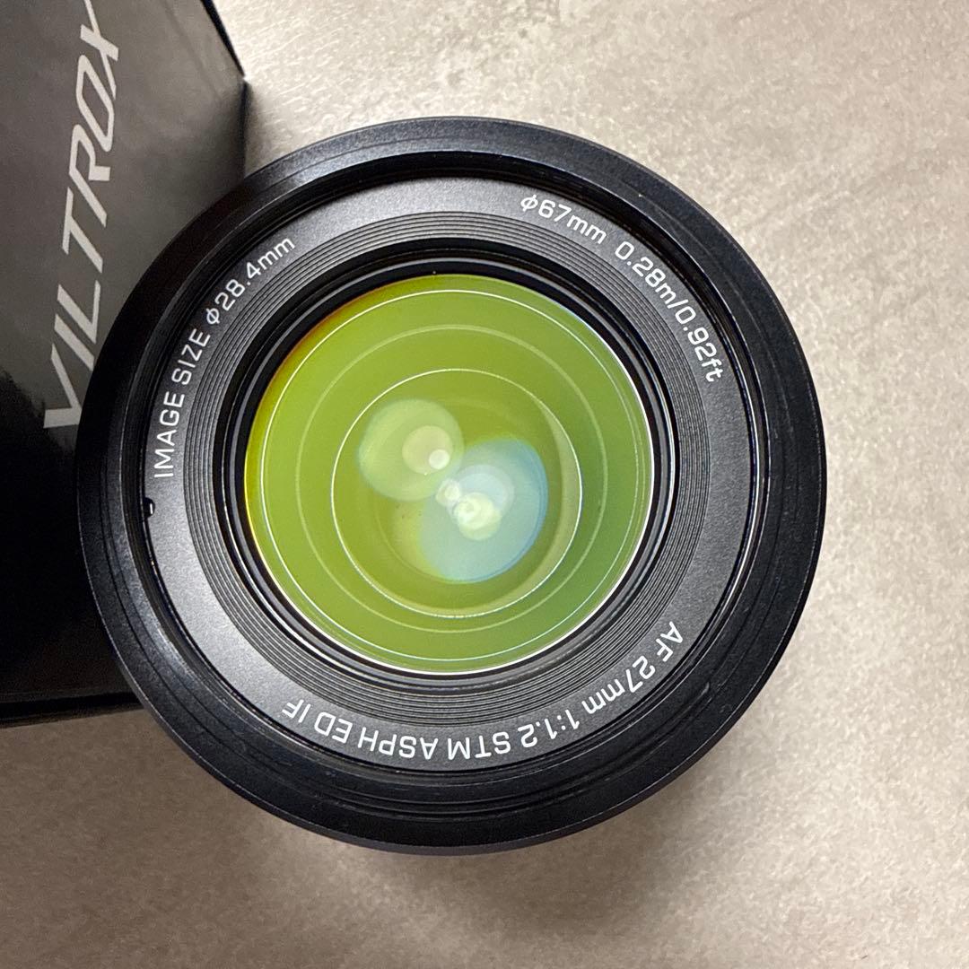 【美品】VILTROX AF 27mm F1.2 Pro Eマウント sony用