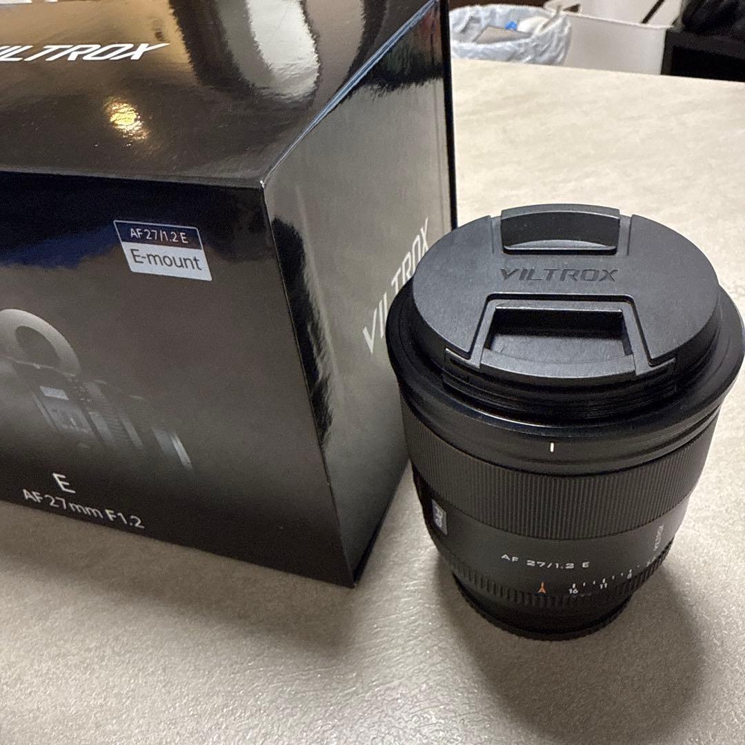 【美品】VILTROX AF 27mm F1.2 Pro Eマウント sony用