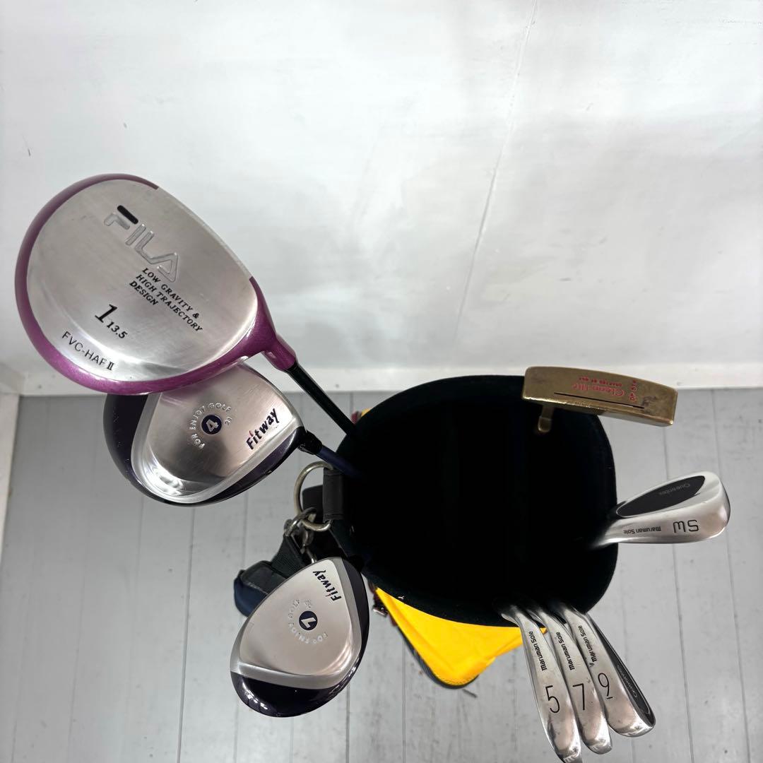 本格派 レディースゴルフクラブ 8本 ゴルフセット 初心者向 お試しセット