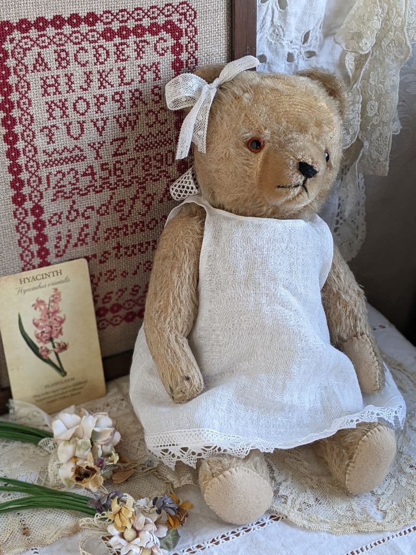 【s】アンティークベア　アンティークテディベア　ハーマン