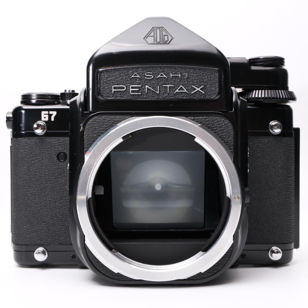 Pentax 67 TTL シャッターダイヤルアダプター付