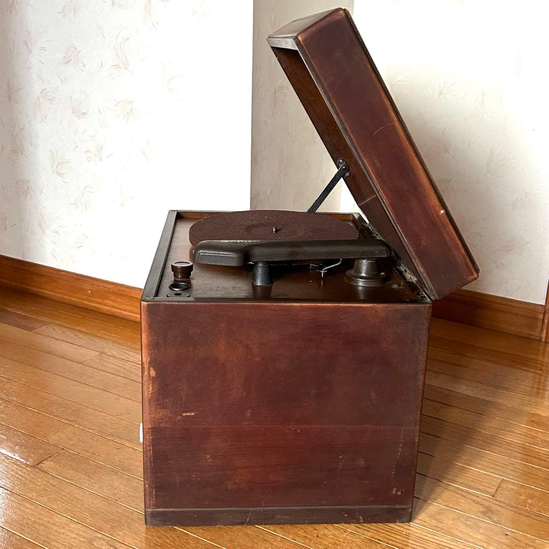 日本ビクター SRE-15 卓上電蓄　真空管ラジオ　昭和レトロ　1947年製