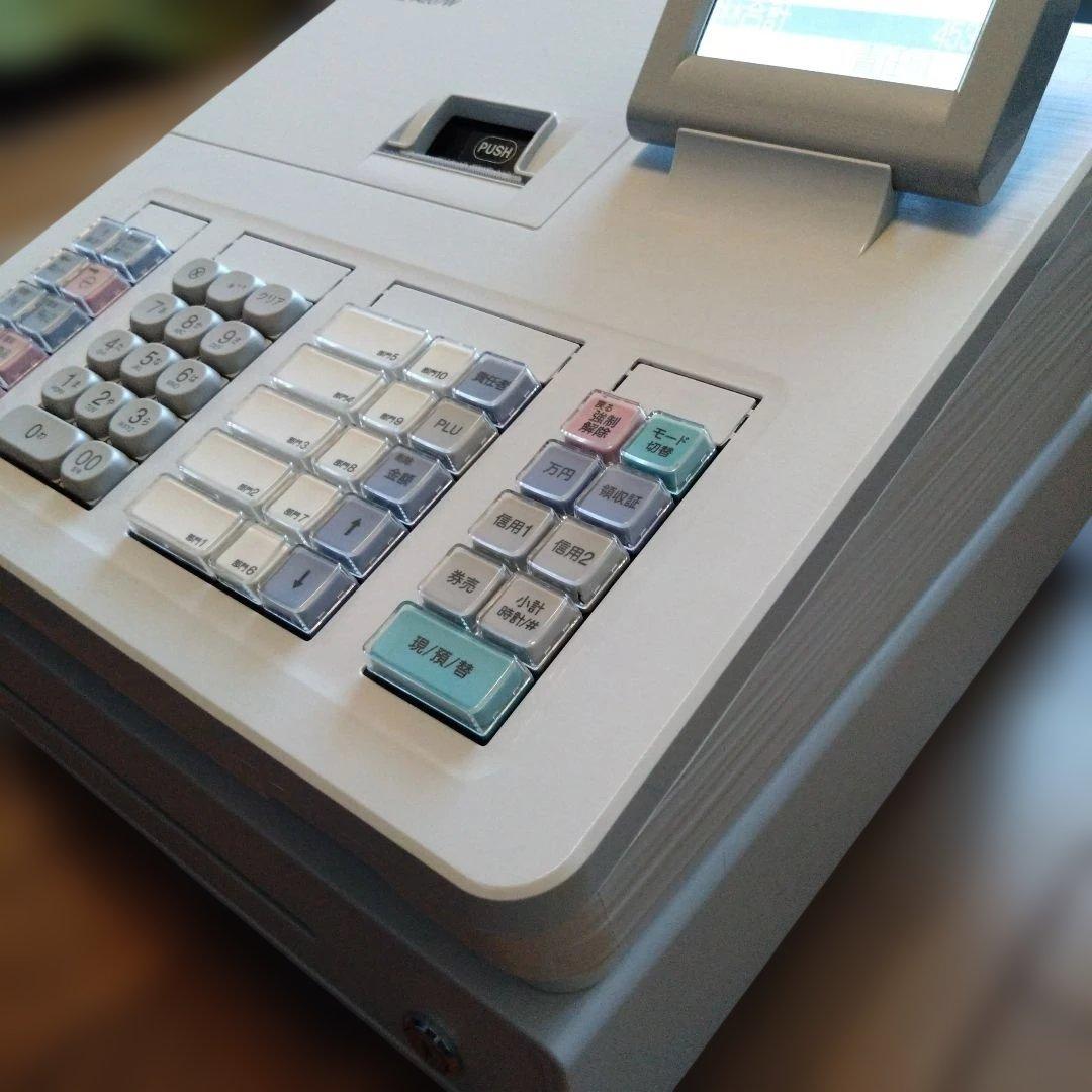 シャープ電子レジスター XE-A207 取り扱い説明書付き