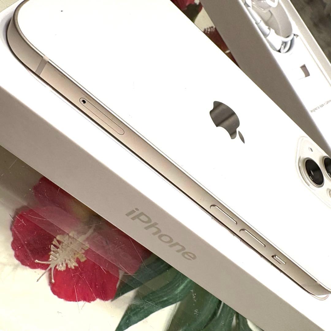 極美品　Apple iPhone 13スターライト　白