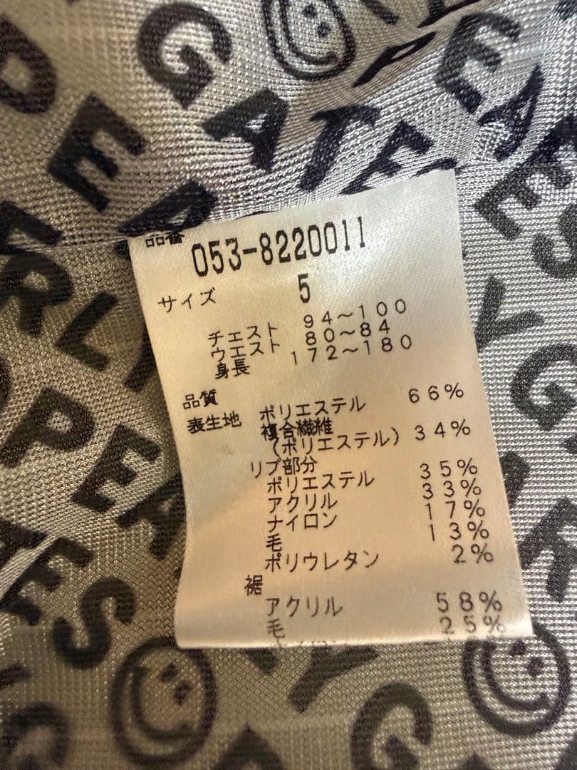 PEARLY GATES ゴルフジャケット ホワイト　サイズ5