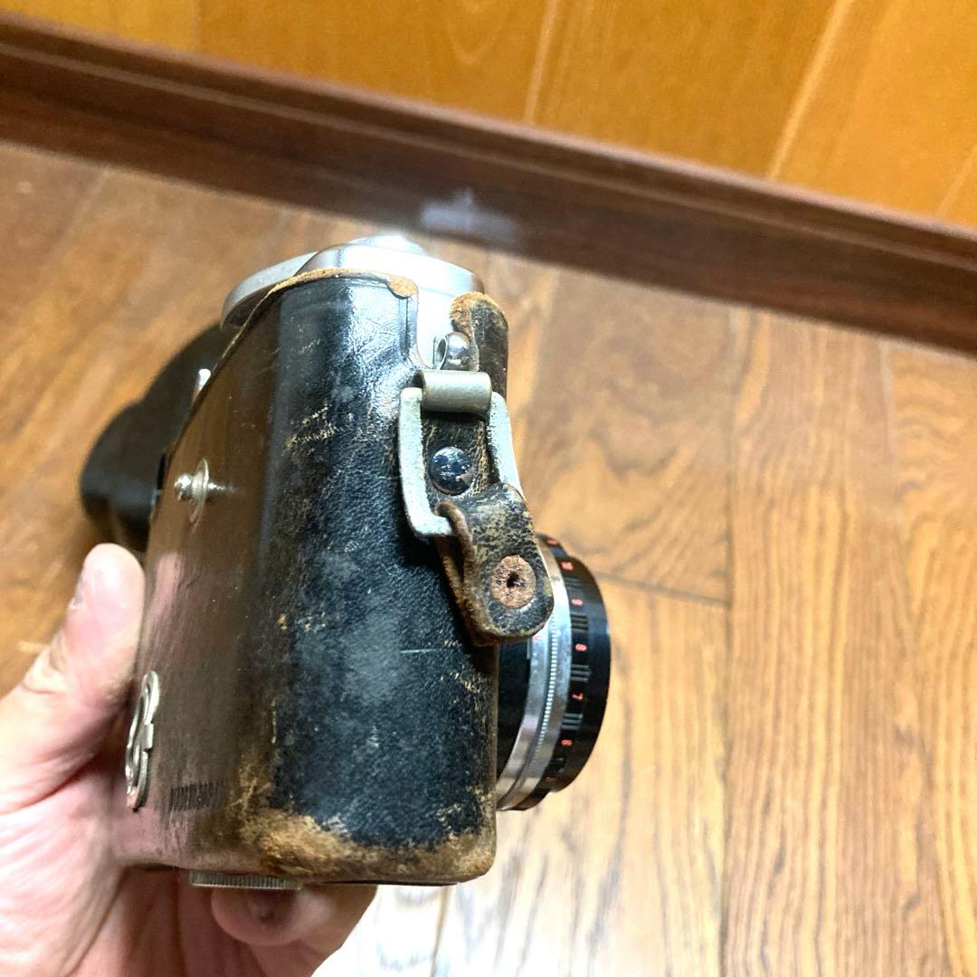 革ケース付　昭和フィルムカメラ　YASHICA