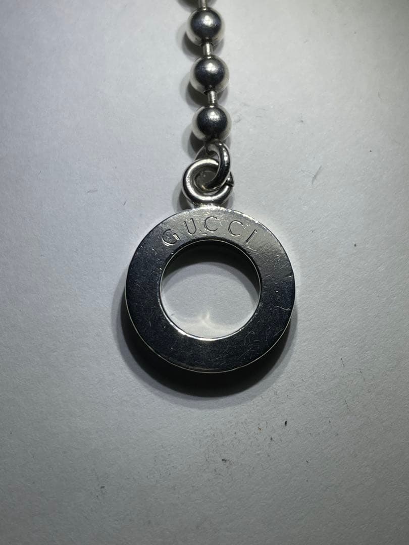グッチ gucci ネックレストップ 7 ボールチェーン セットシルバー925