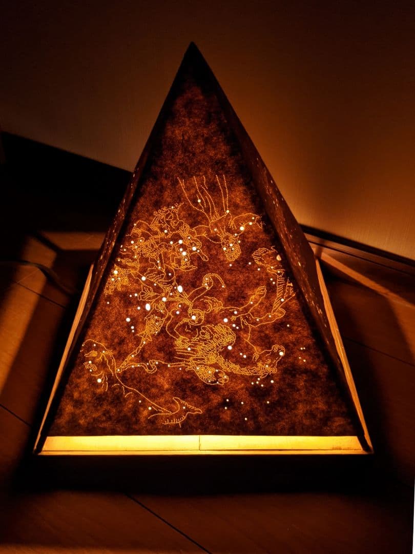 イタリア製 星座 星空 ライト 夜空 ランプ 星 照明 インテリア 光 電球