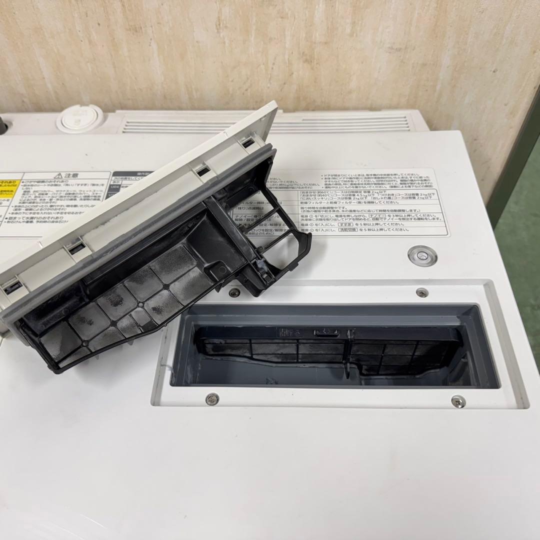 181パナソニックドラム式洗濯機　乾燥付10/3キロ　小型　一人暮らし　左開き