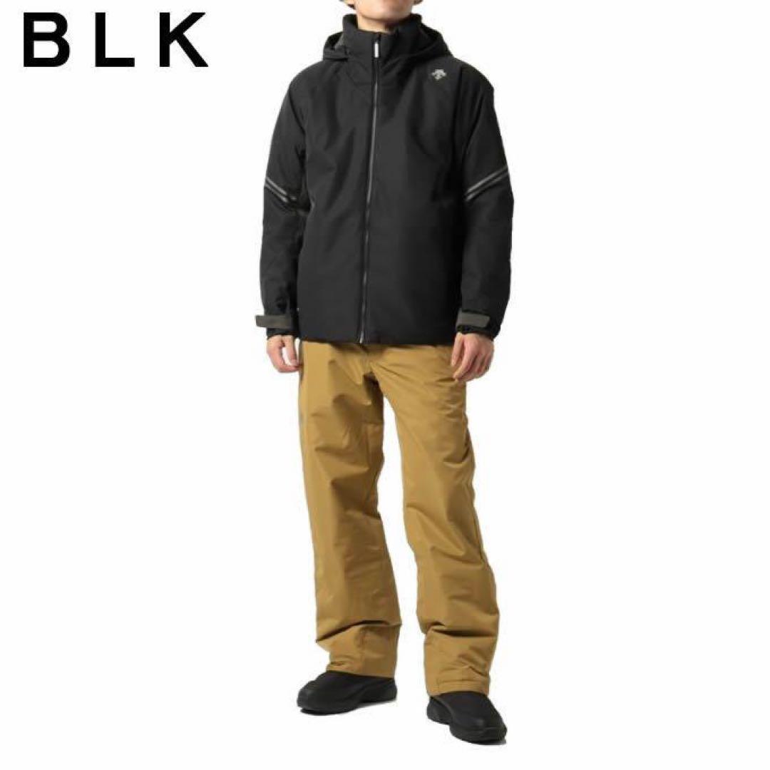 デサント スキーウェア 上下セット メンズ【O】サイズ HEAT NAVI