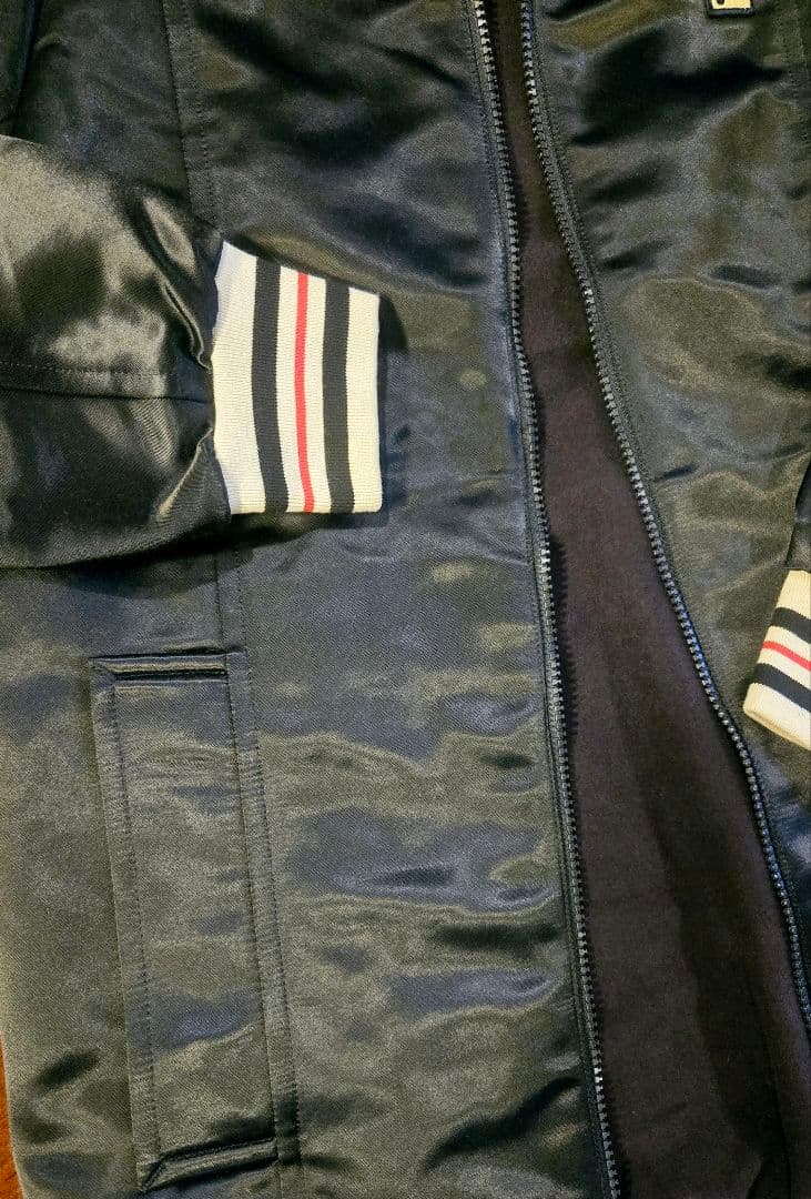 FILA フィラ トラックジャケット ブルゾン ネイビー 、Mサイズ、レディース