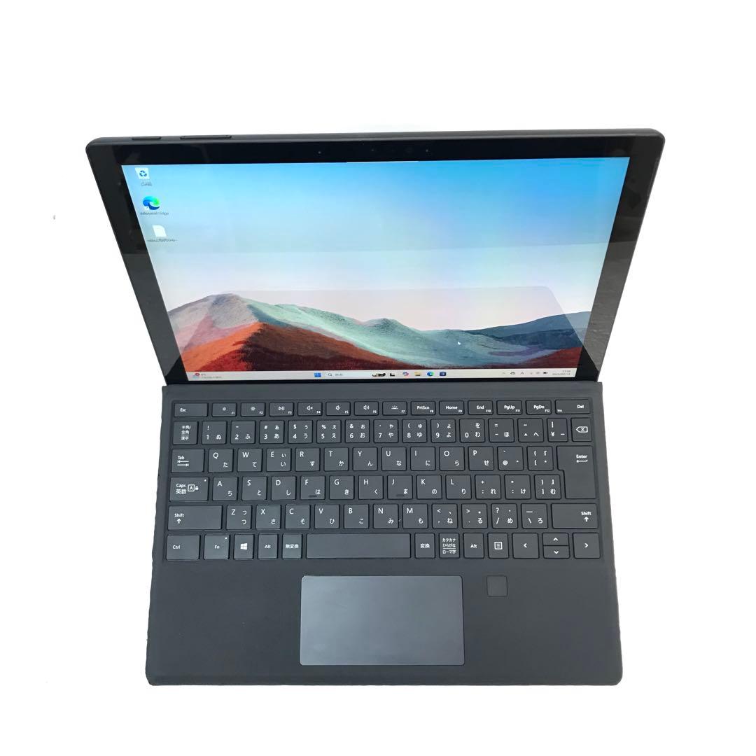 【準新品・ブラック】 Surface Pro7＋ 8G/256G Office