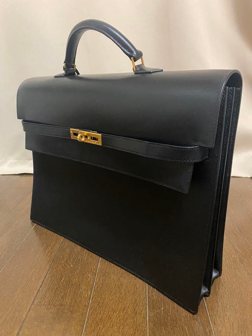 【レア】HERMES エルメス ケリーデペッシュ38 黒
