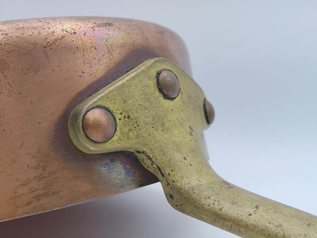 フランスSIN社　銅製片手鍋　18cm