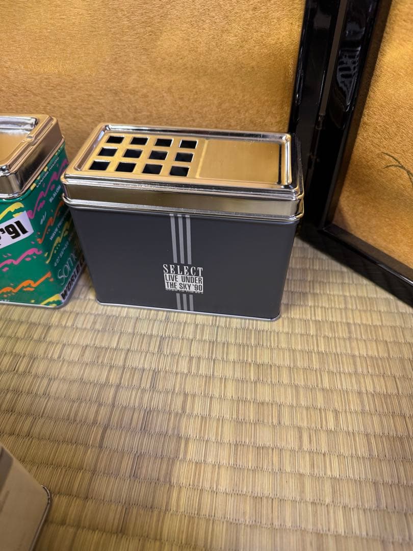 希少　タバコ　たばこ　空缶　空缶灰皿　昭和レトロ　当時物　ノベルティ　セット販売