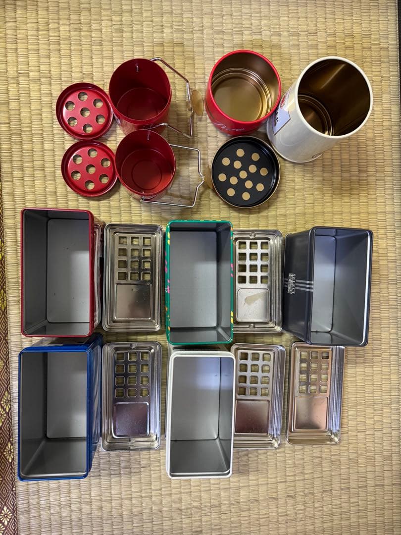 希少　タバコ　たばこ　空缶　空缶灰皿　昭和レトロ　当時物　ノベルティ　セット販売