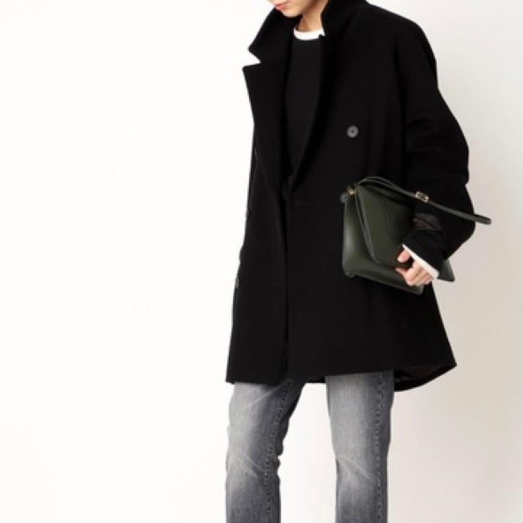 Deuxieme Classe Short Double Coat 定番 人気