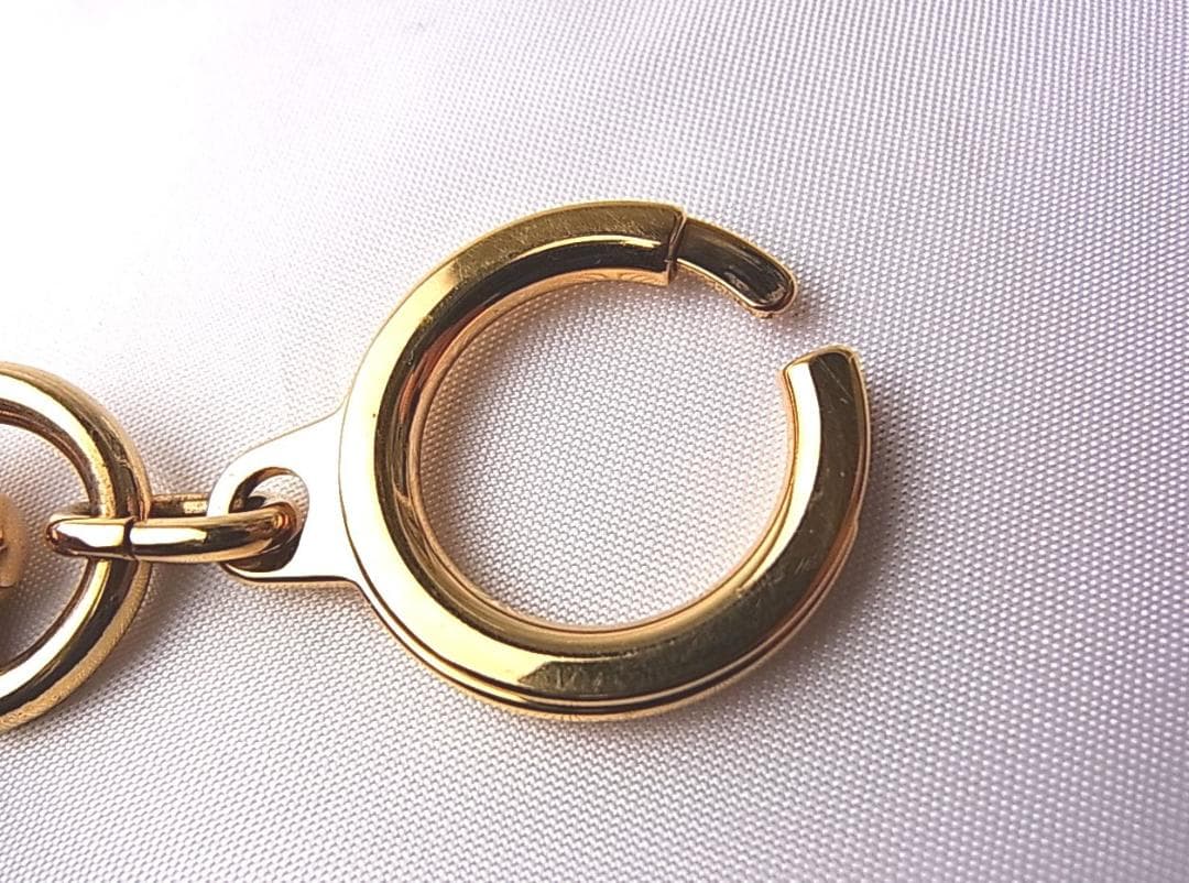 正規美品ルイ ヴィトン アノクレ キーホルダー キーリング M62694男女兼用