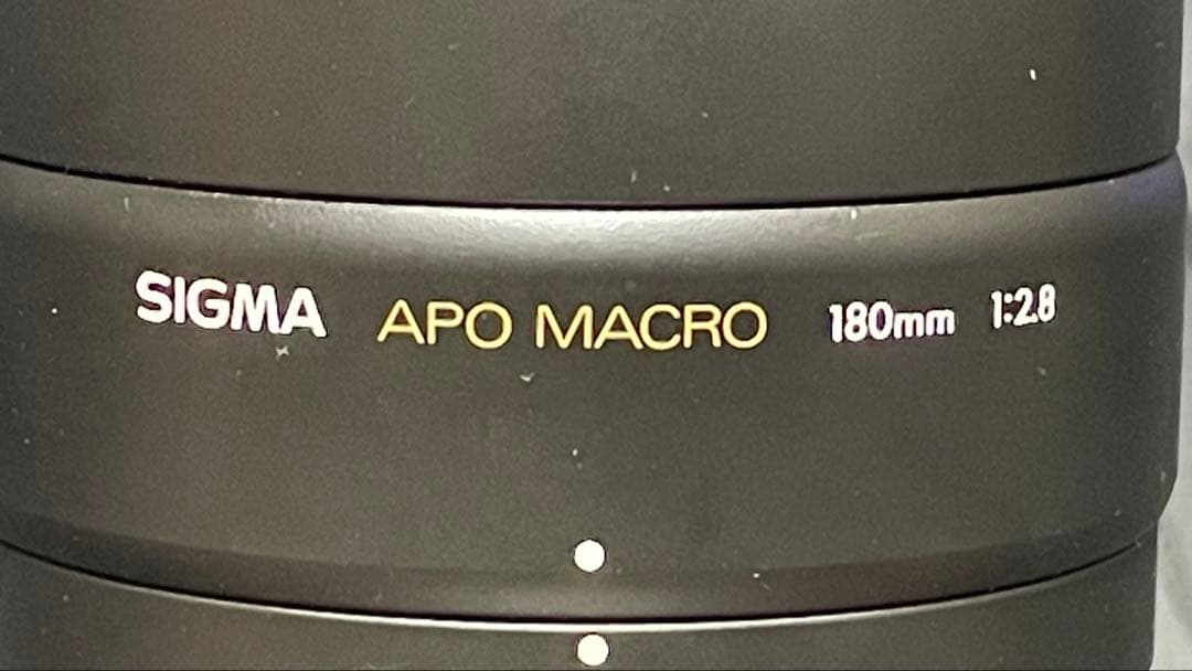 SIGMA APO MACRO 180mm F2.8 単焦点レンズ