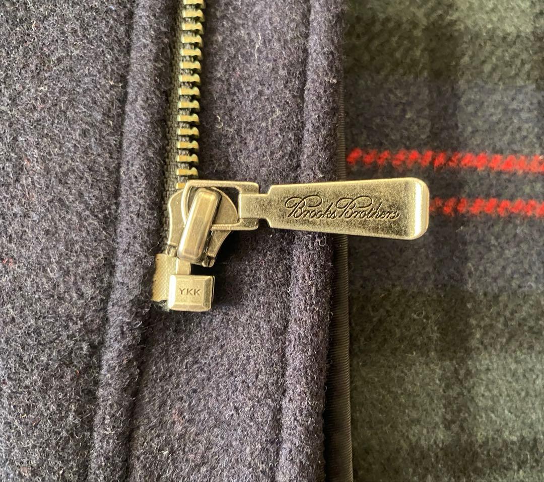 Brooks Brothers ダッフルコート M 裏地 タータン チェック