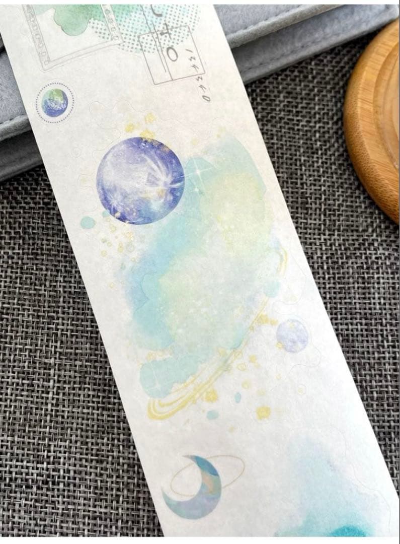 自元素文创《星球奇遇》海外マスキングテープ　マステ 【2286】