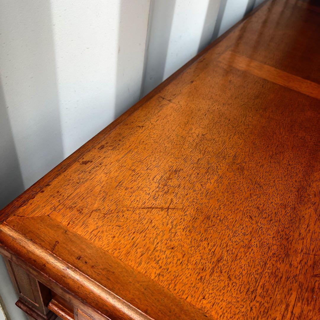 取付無料！マルニ地中海ロイヤル 天然木おしゃれアンティークセンターテーブル✨