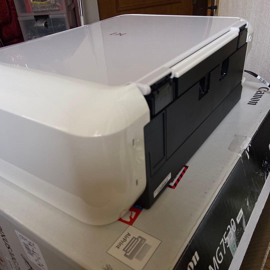 CanonプリンターMG7530白色 印刷総数1301-1350 中古動作美品