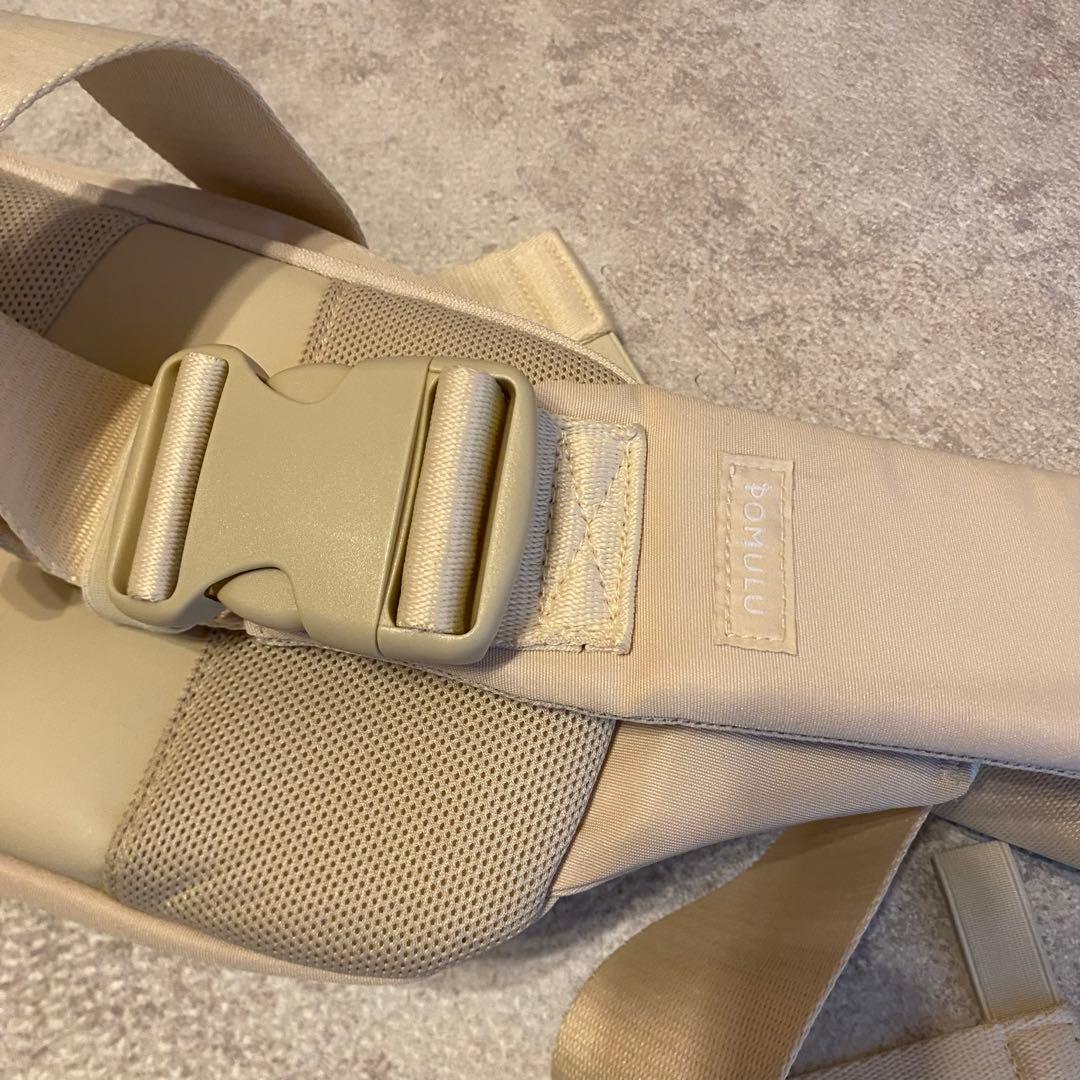 【美品】POMULU ポムル 赤ちゃん スリング 抱っこ紐 ヒップシート バッグ