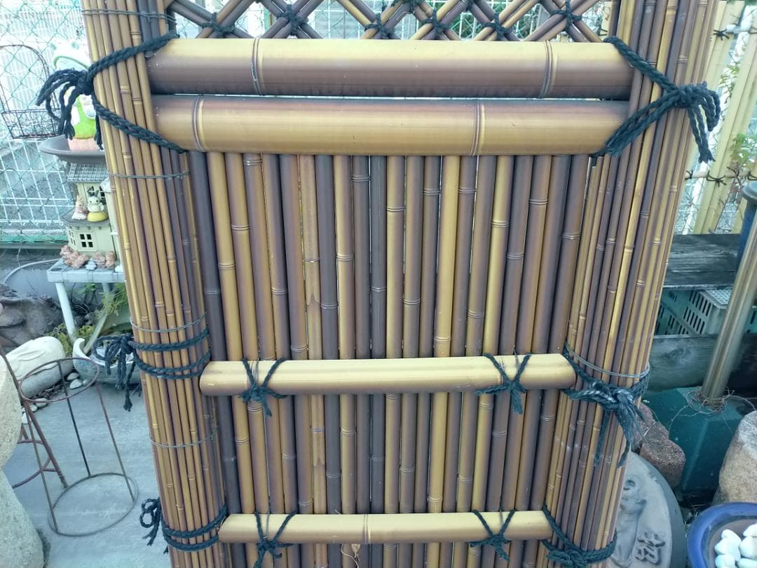 (引取り限定）竹巻玉袖☆竹垣☆袖垣☆庭園☆和庭園