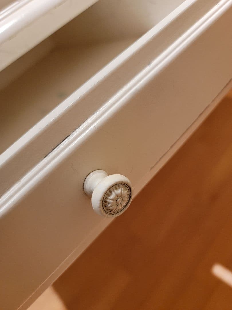 【最終】リリーホワイトミディアムデスク 学習机