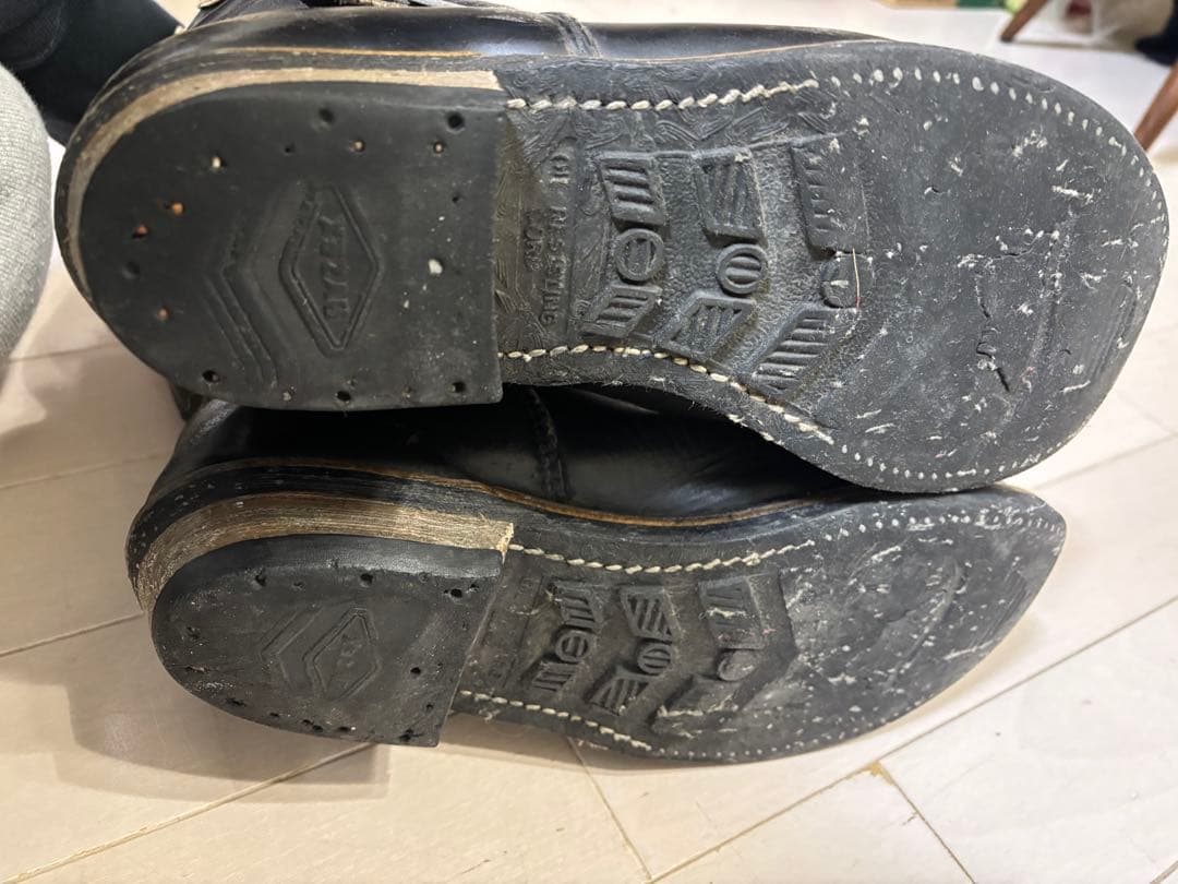 Red Wing エンジニアブーツ ナイフポケット、ポケット有り