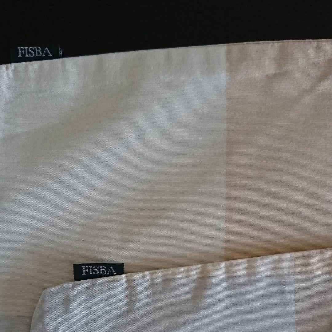 フィスバ（FISBA)クッションカバー　２枚　オレンジ系花