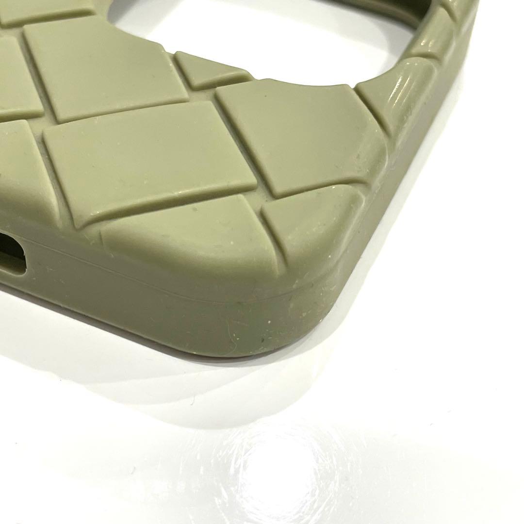 Y2505-144【美品】ボッテガヴェネタ スマホショルダー ライトグリーン