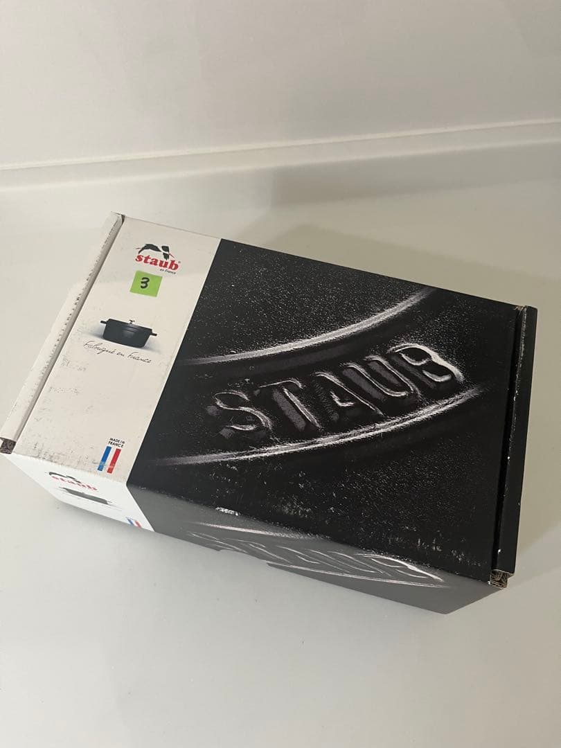 B*■様 ストウブStaubココット ラウンドグレー 14cmホーロー 鍋