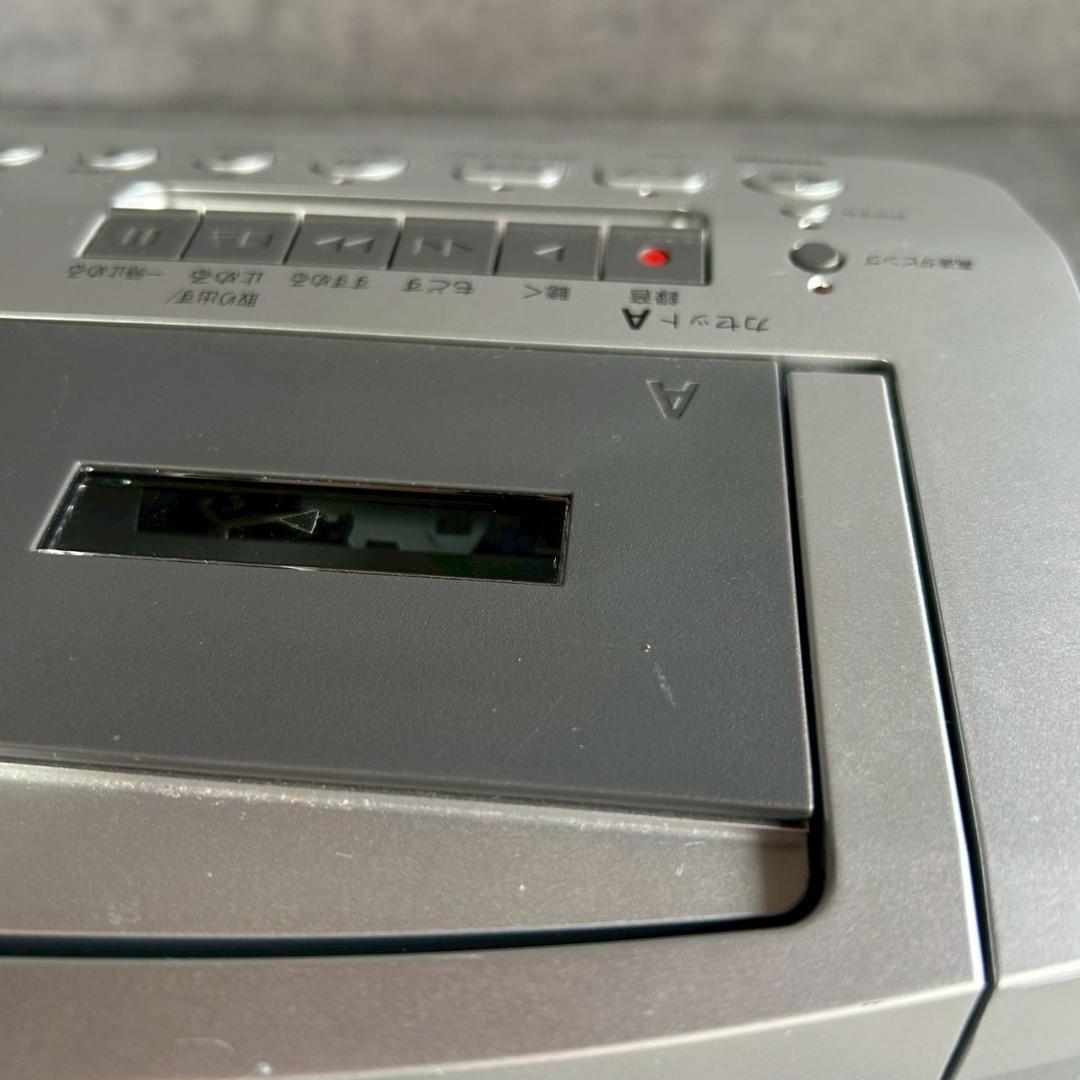 美品 TOSHIBA 東芝 TY-CDW990 CDラジオカセット 2020年製