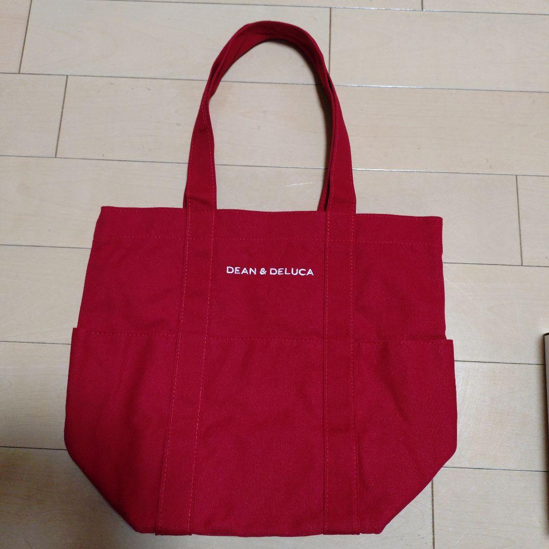 DEAN & DELUCA 26年福袋　赤 トートバッグ＆タンブラー