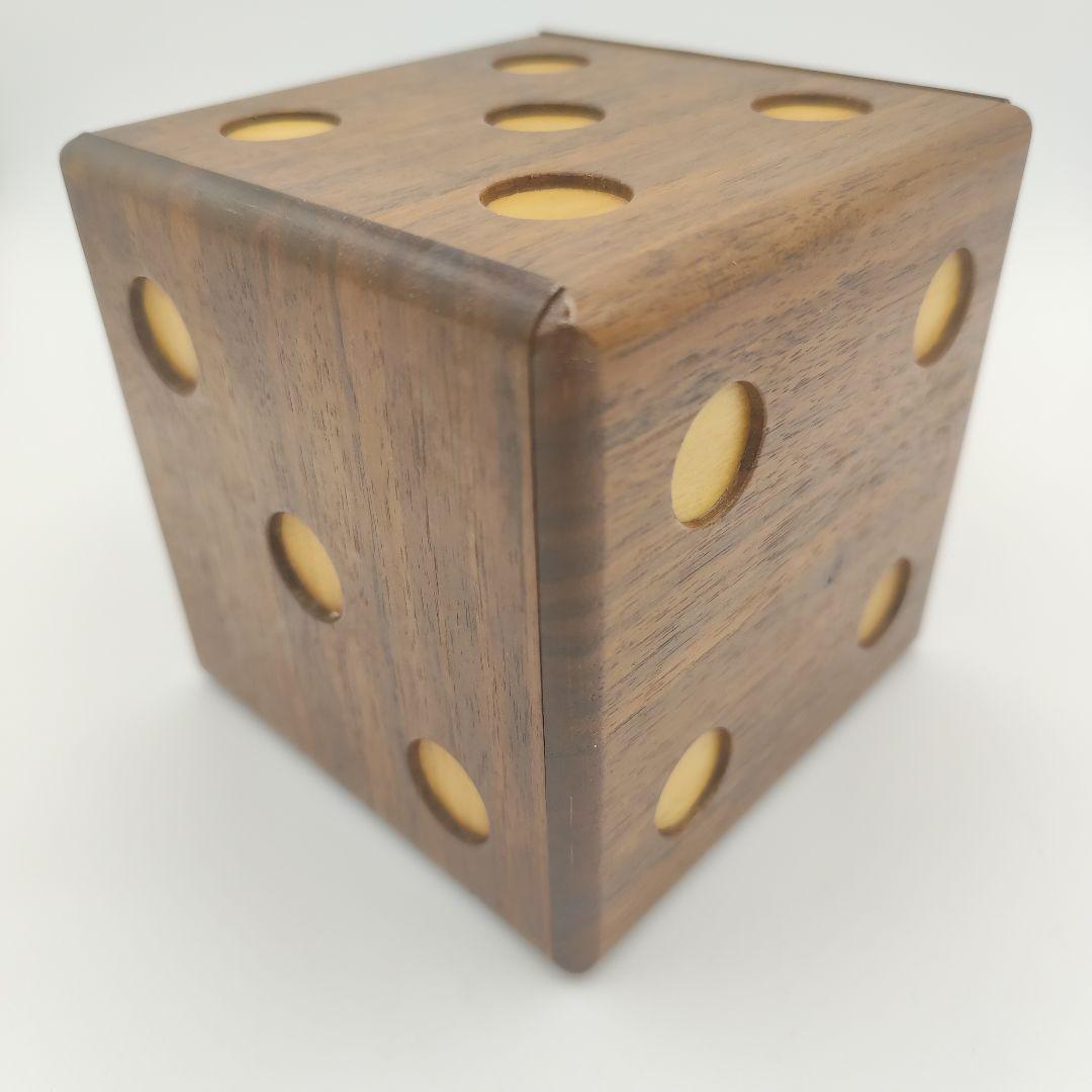 安兵衛　からくり細工　サイコロ　からくり箱